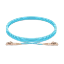 F.O. Patch Cord - MM - OM4 - (LC-LC) - Duplex - 50/125 - 1m